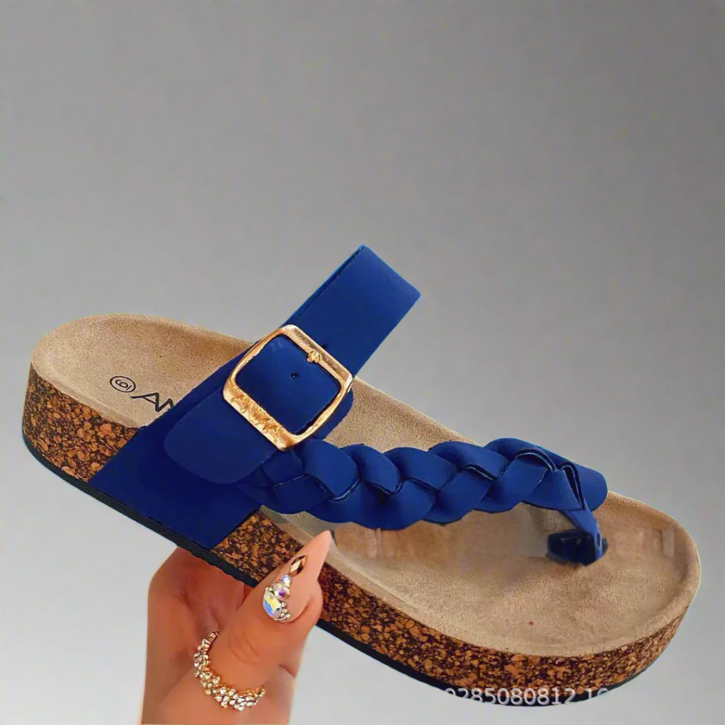 JOSEPHA | BEQUEME, HOCHWERTIGE LEDER-SOMMERSANDALEN