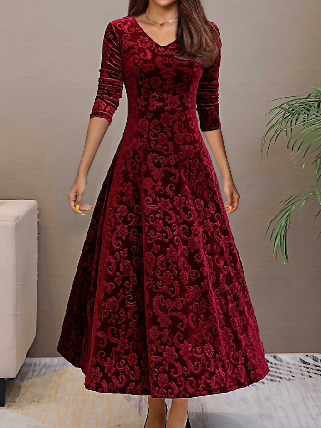 Denise | Samtkleid Eleganz