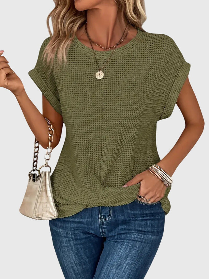 Isa | Rundhalsbluse