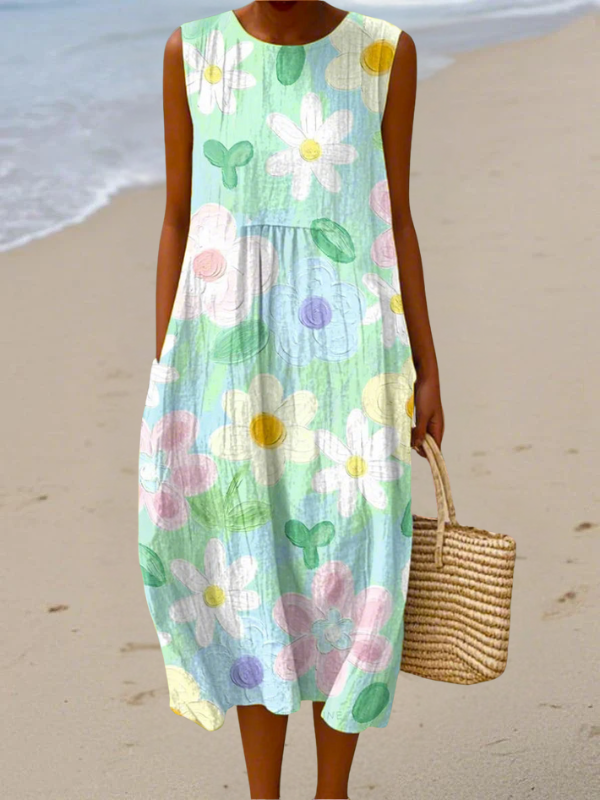 Sukienka Midi Erin™ Pastel Blossom