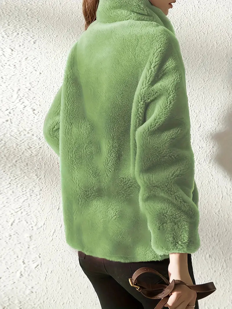 Maliza - Stylowa Futrzana Kurtka Fleece