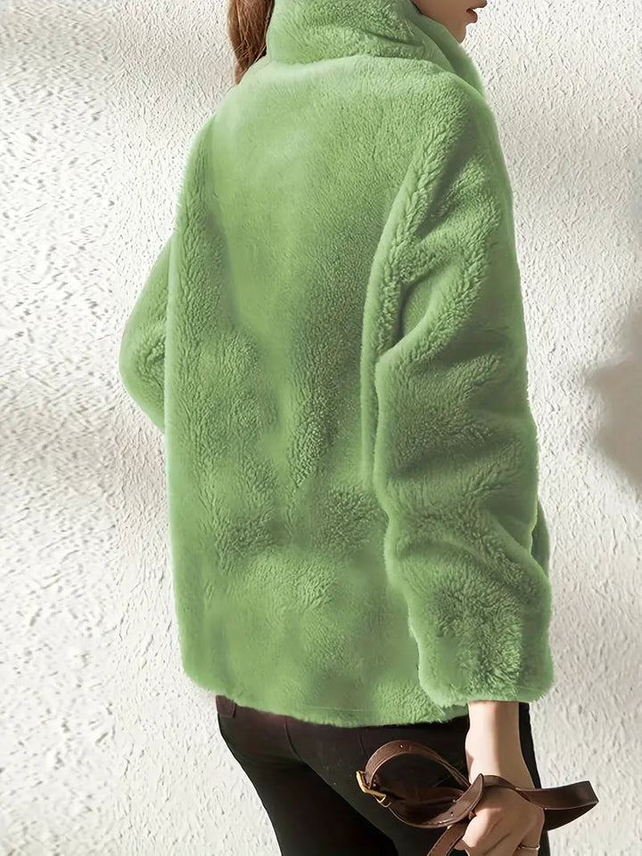 Maliza - Stylowa Futrzana Kurtka Fleece