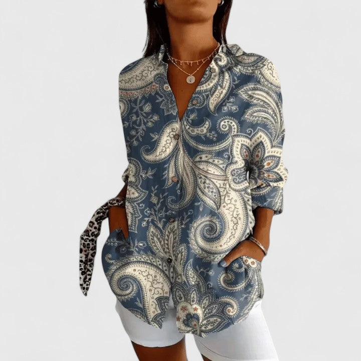 Katarine | Elegancka Kwiatowa Bluzka