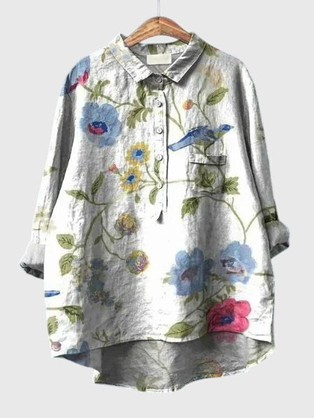 Valeria | Bluse mit Blumenmuster