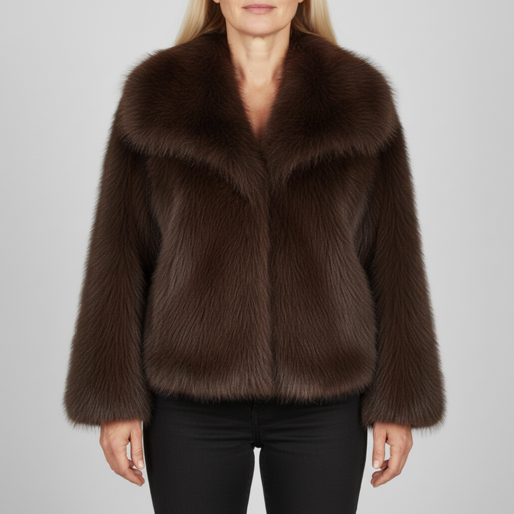 Bianca | Luxuriöse Kunstpelzjacke