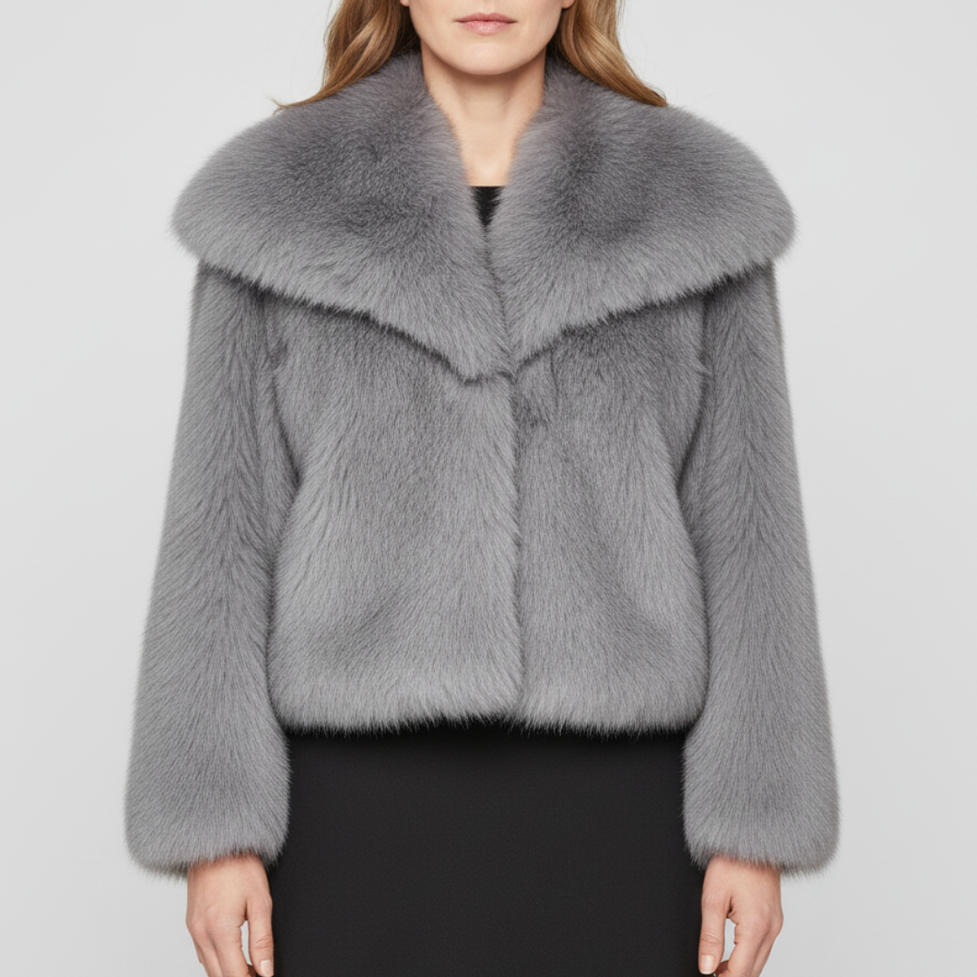 Bianca | Luxuriöse Kunstpelzjacke
