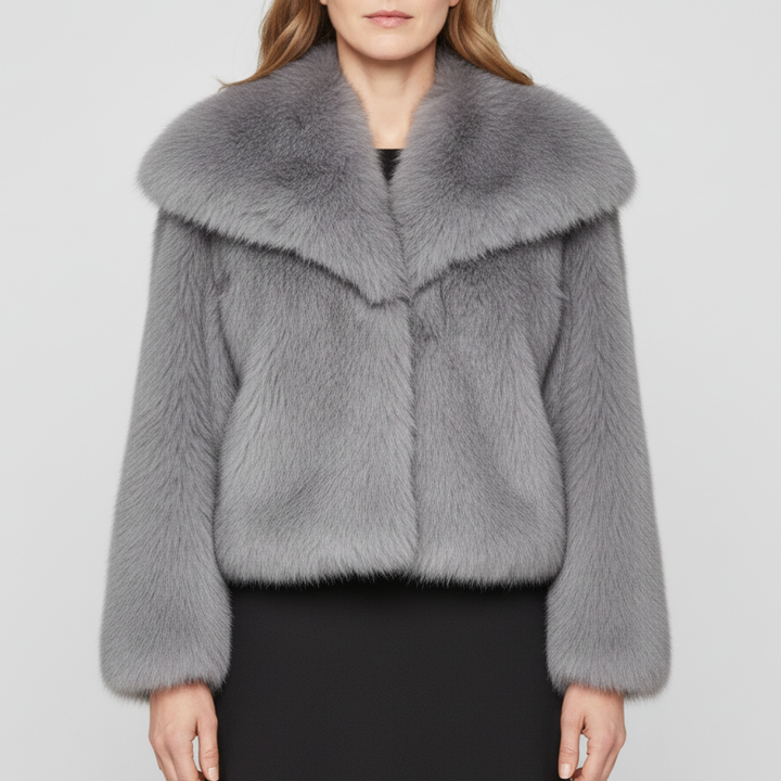 Bianca | Luxuriöse Kunstpelzjacke