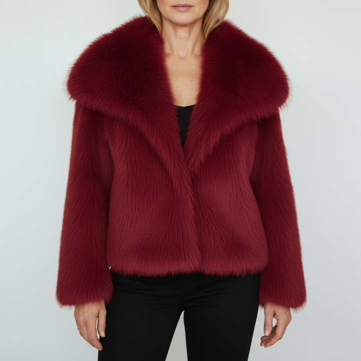Bianca | Luxuriöse Kunstpelzjacke