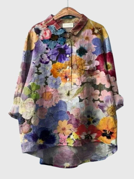 Valeria | Bluse mit Blumenmuster