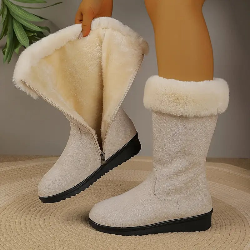 ZENYA – WARMER DAMENSTIEFEL MIT ABSATZ