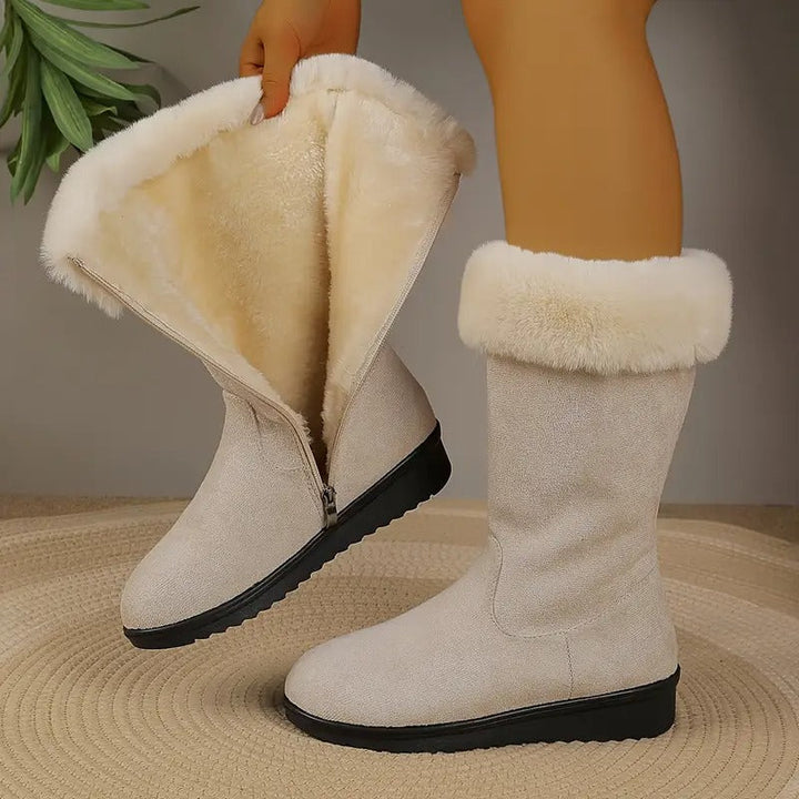 ZENYA – WARMER DAMENSTIEFEL MIT ABSATZ