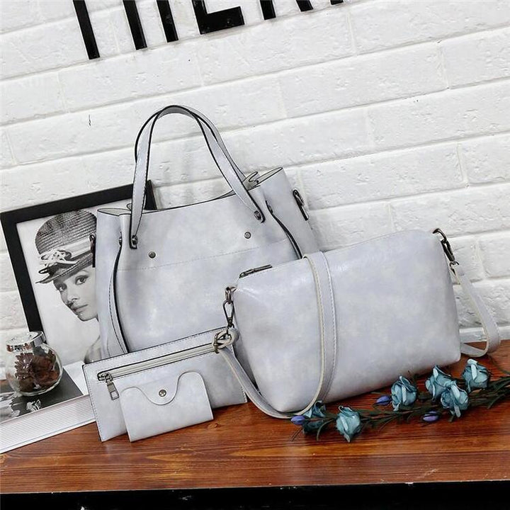 Sutton – Stilvolles Retro-Handtaschenset, 4-teilig
