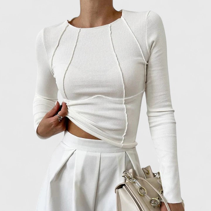 Rozminda | Bequeme Langarmbluse