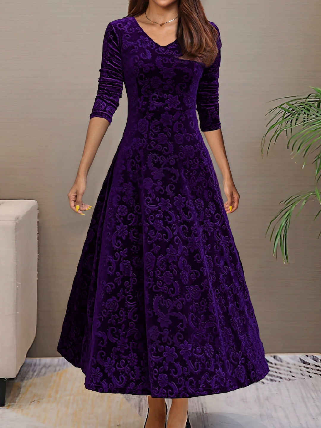 Denise | Samtkleid Eleganz