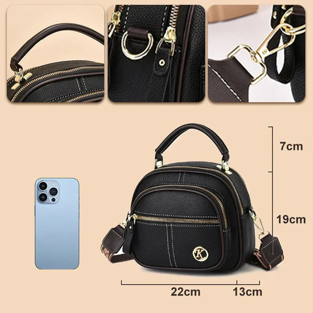 Gaia - Mini Elegancka Torebka na Ramię