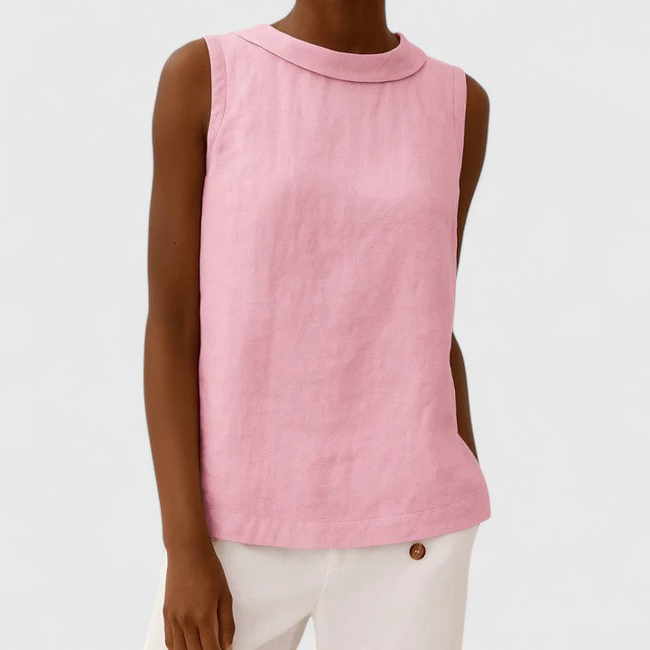 Anastine | Elegante Bluse mit Rollkragen