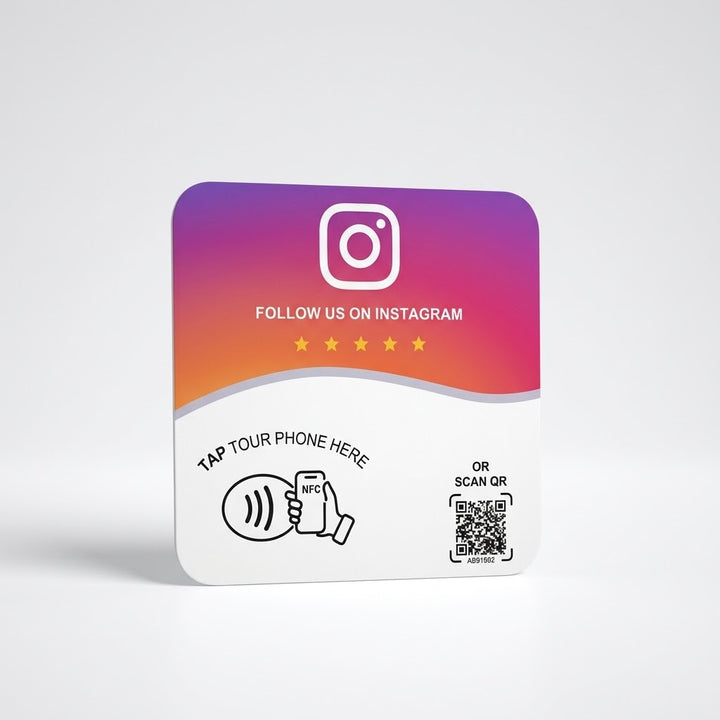 Instagram Review Card Liggend