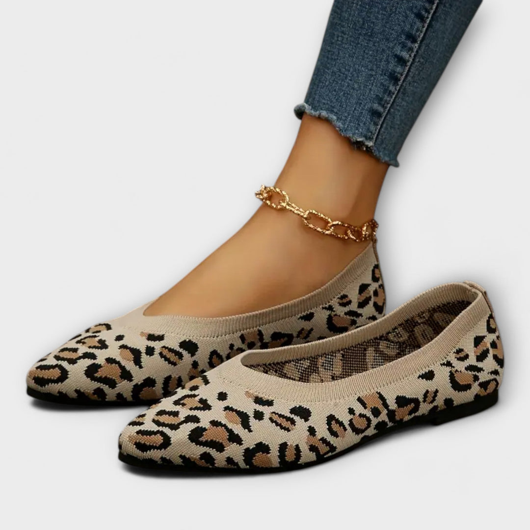 SPITZSCHUHE MIT LEOPARDENMUSTER
