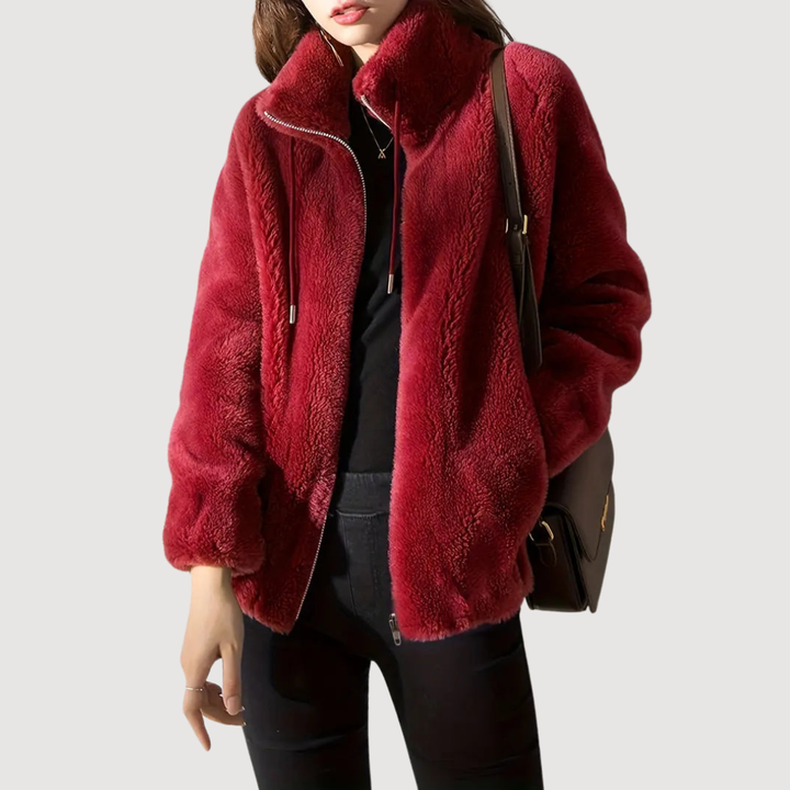 Maliza - Stylowa Futrzana Kurtka Fleece