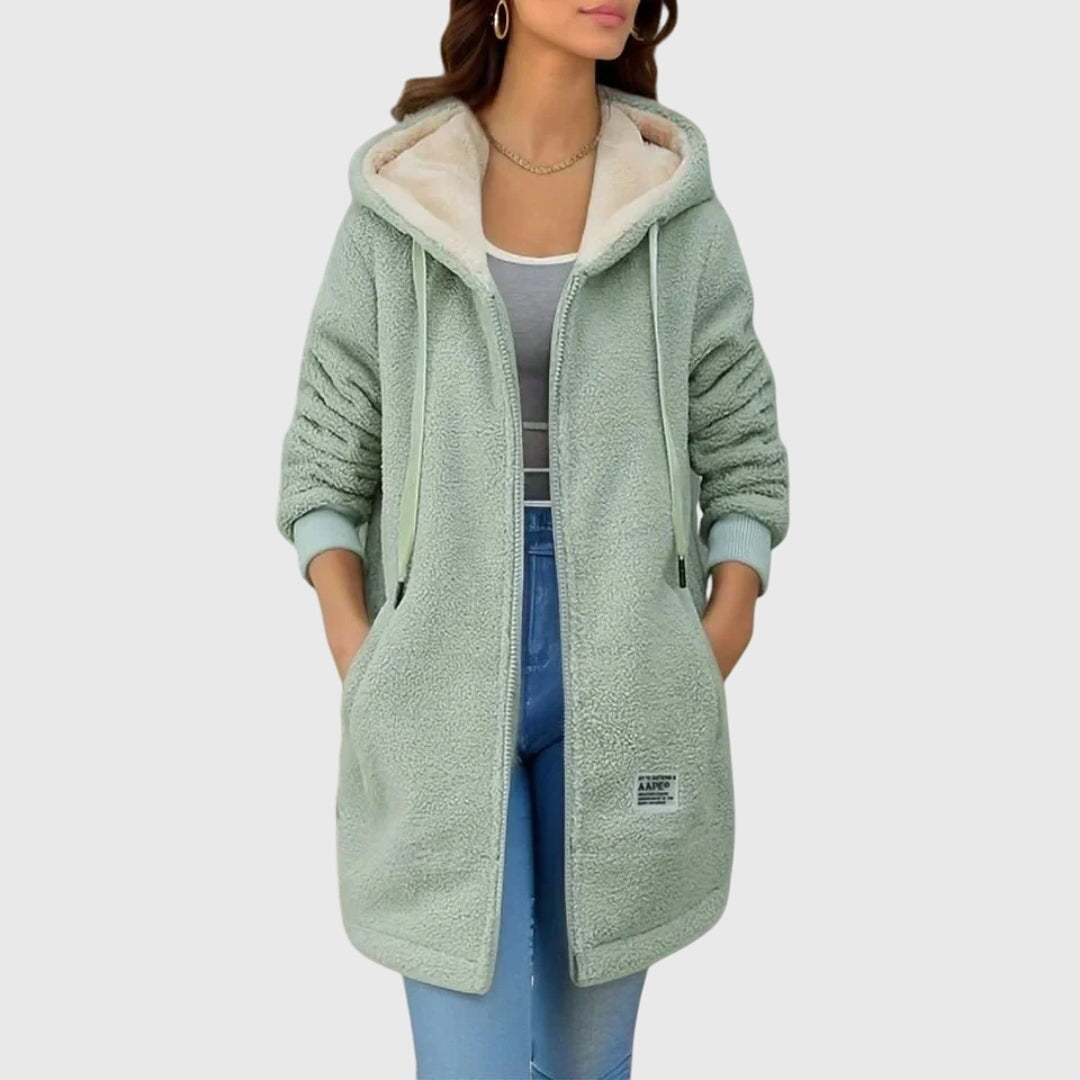 Glistra™ - Damska kurtka z teddyfleece – Wygodna i Stylowa