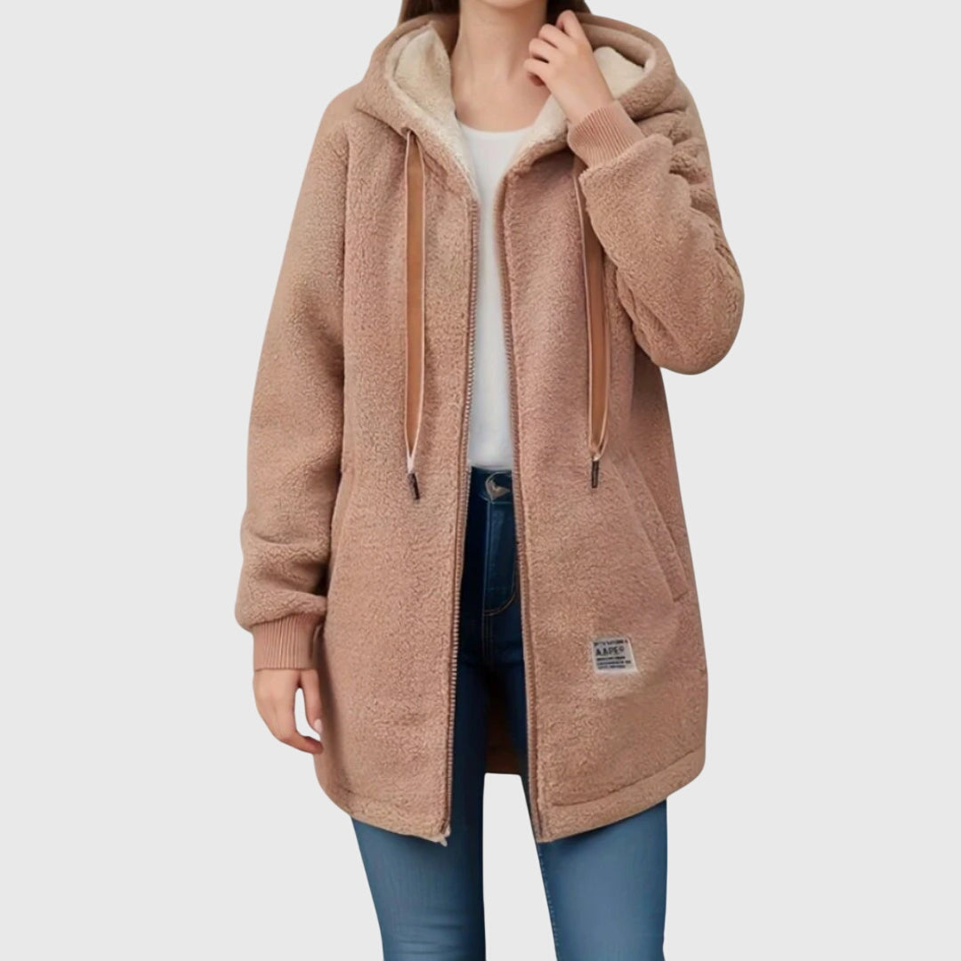 Glistra™ - Damska kurtka z teddyfleece – Wygodna i Stylowa