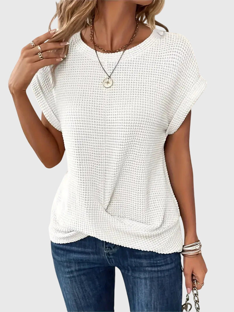 Isa | Rundhalsbluse