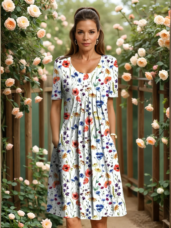 MARGA | ELEGANTE KLEIDER MIT KASCHIERENDEM BAUCHBEREICH