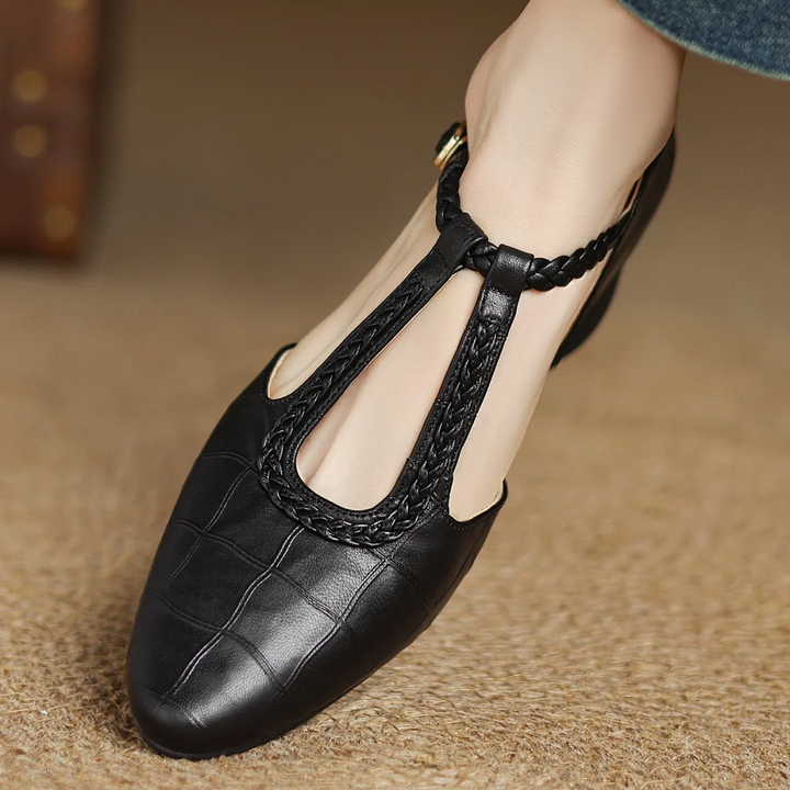Skórzane Mary Janes
