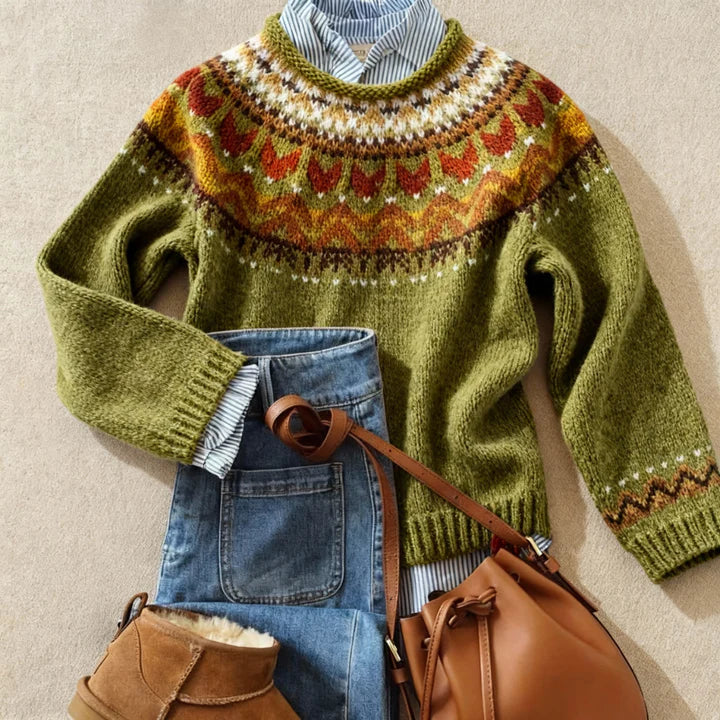 Xyriel | Wyrafinowany Sweter