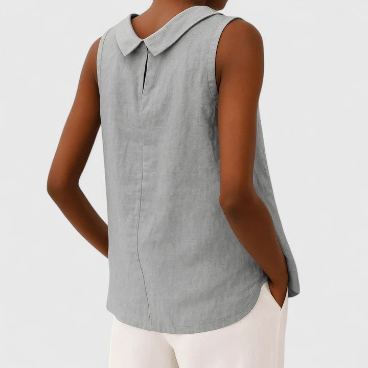 Anastine | Elegante Bluse mit Rollkragen