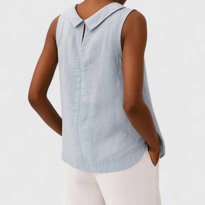 Anastine | Elegante Bluse mit Rollkragen