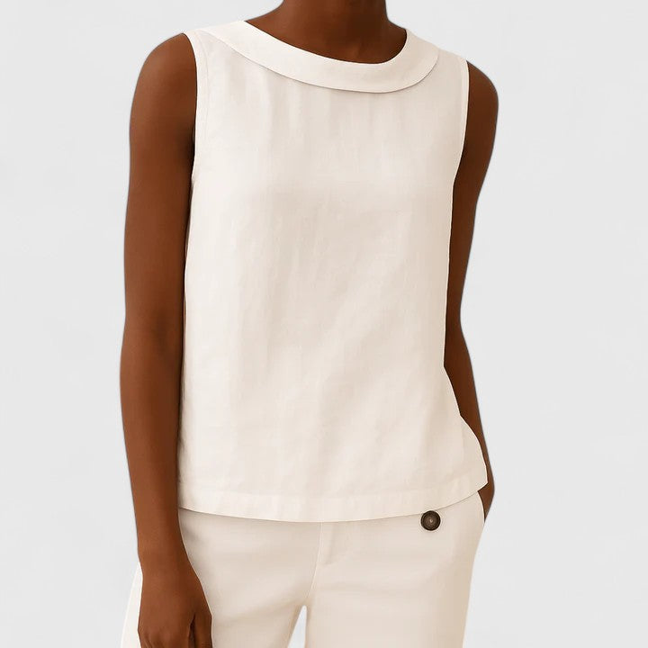 Anastine | Elegante Bluse mit Rollkragen