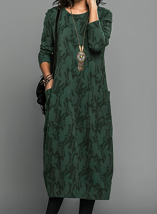 Dina | Elegancka Sukienka Zimowa