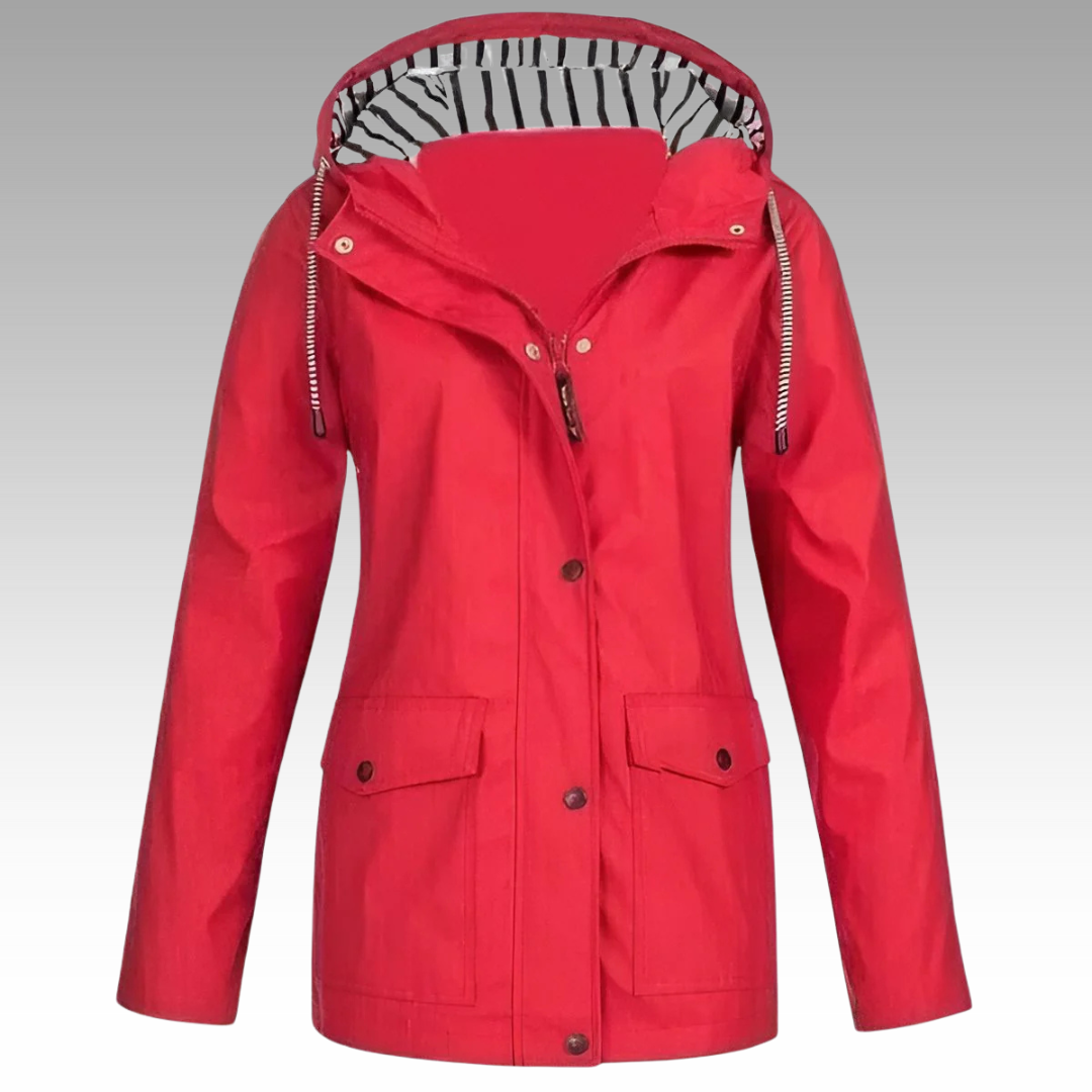 Therese™ - Wasserdichte Jacke - Elegantes Design und ultraleichter Komfort für jedes Wetter