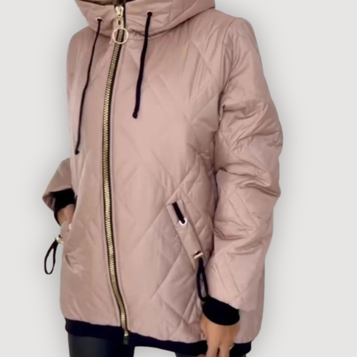MAURA – KAPUZENJACKE MIT STEPPUNG