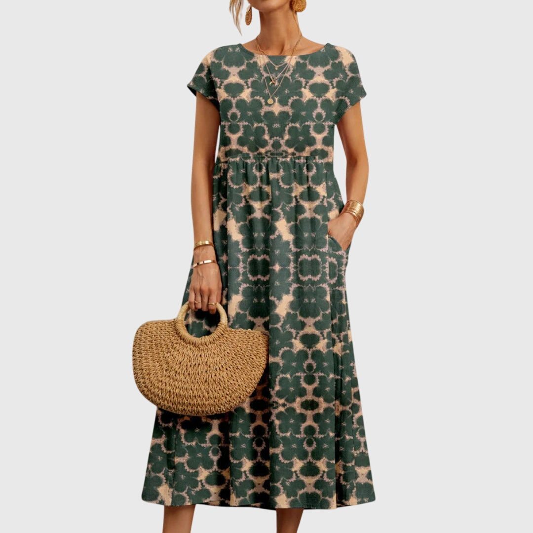 Bianca | Elegantes Blumenkleid