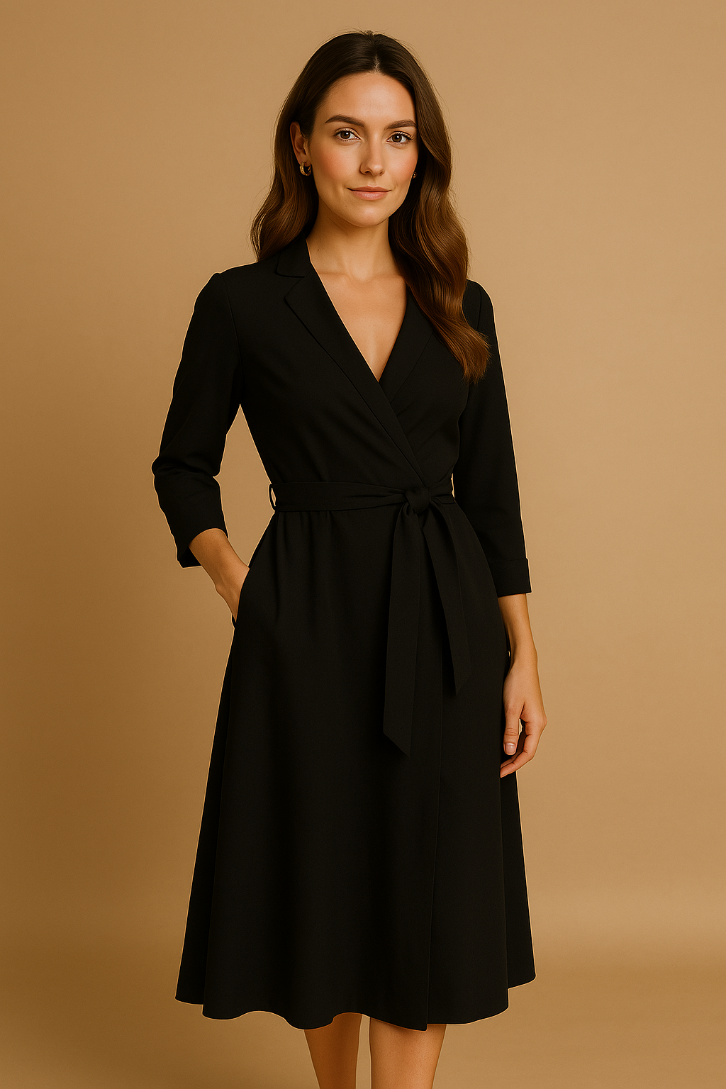 Noëlle™ | Elegante Blusenkleid