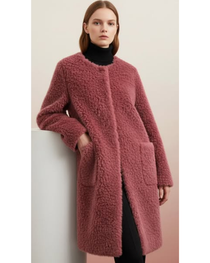 Madison™ | Pluszowy Zimowy Płaszcz Teddy