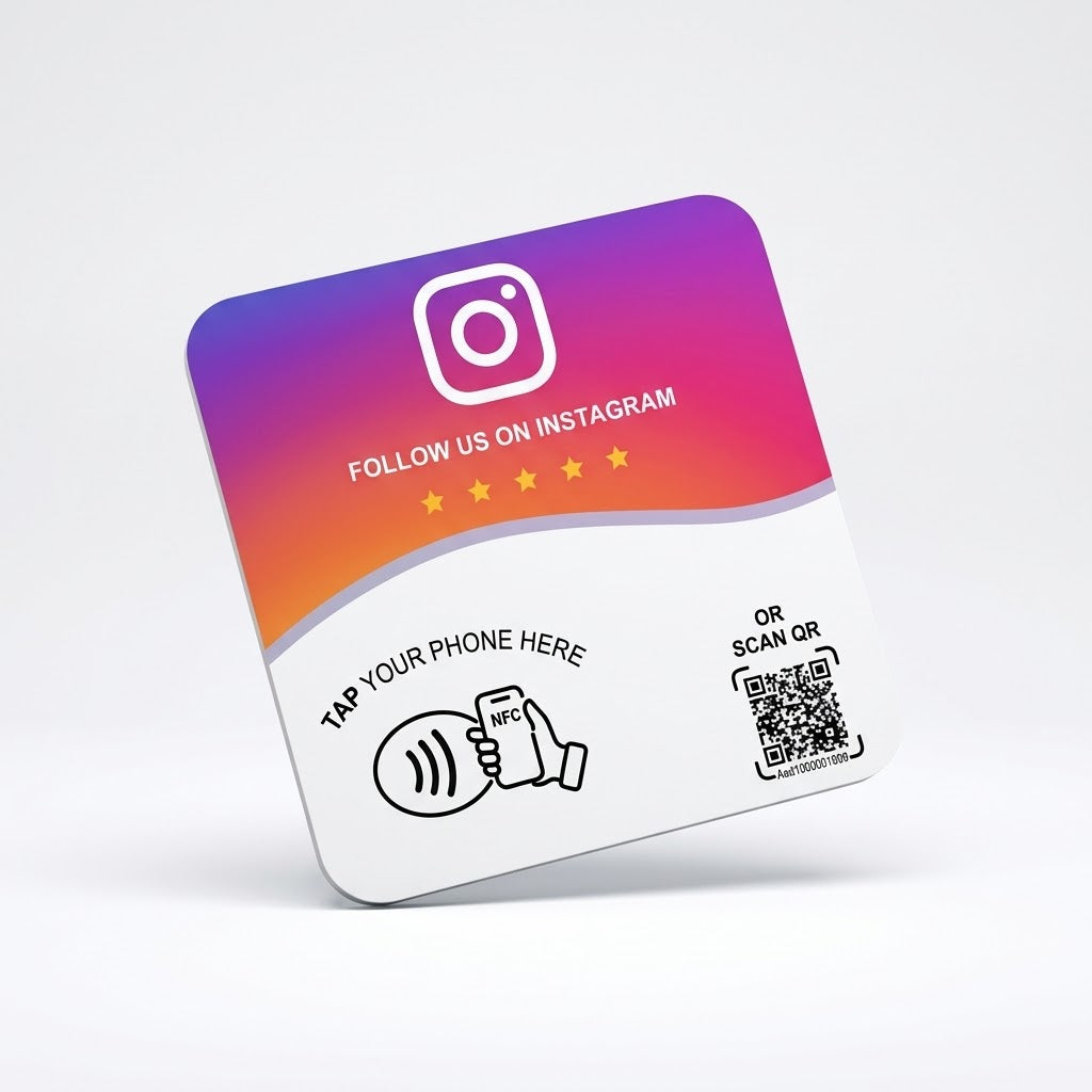 Instagram Review Card Liggend