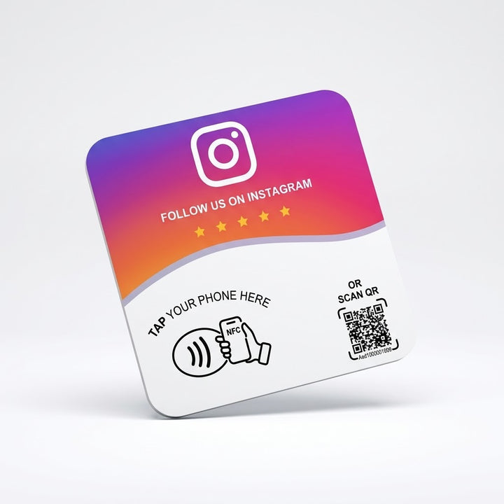 Instagram Review Card Liggend