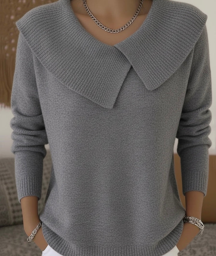 RYLEE™ | Sweter z prążkowanego dzianiny