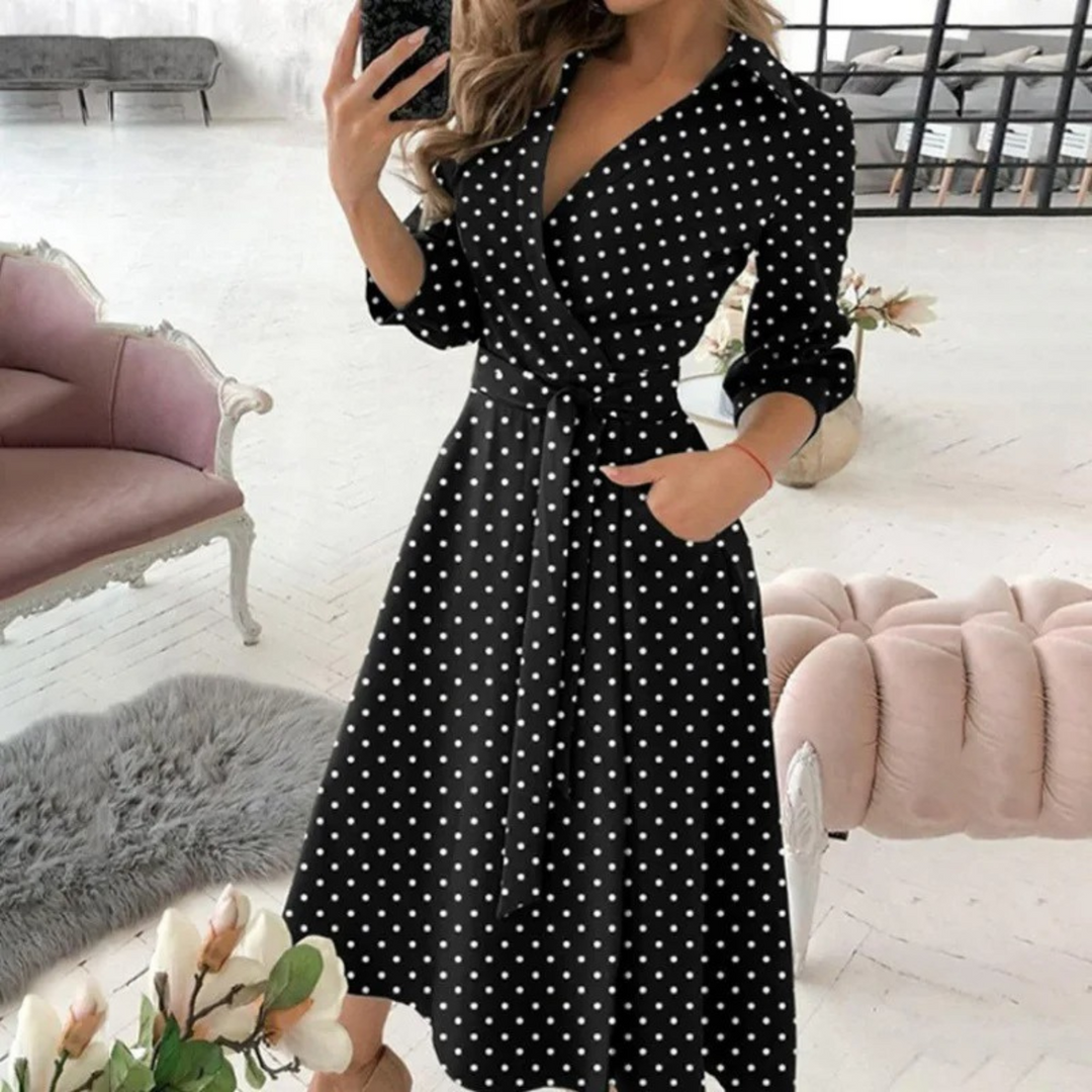 Noëlle™ | Elegante Blusenkleid