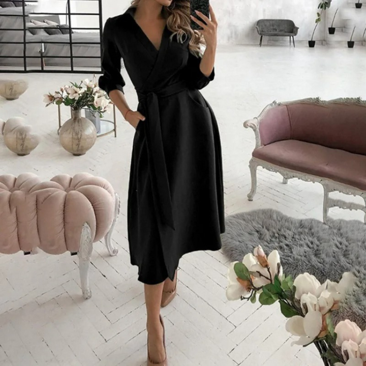Noëlle™ | Elegante Blusenkleid