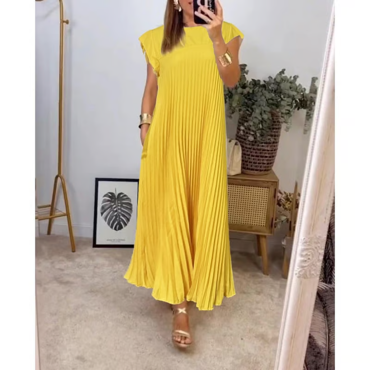 Grazia | Elegancka Sukienka Faldowana Bez Wysiłku