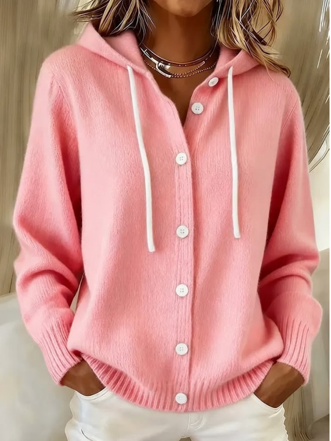 Melanie | Kuscheliger Cardigan mit Knöpfen