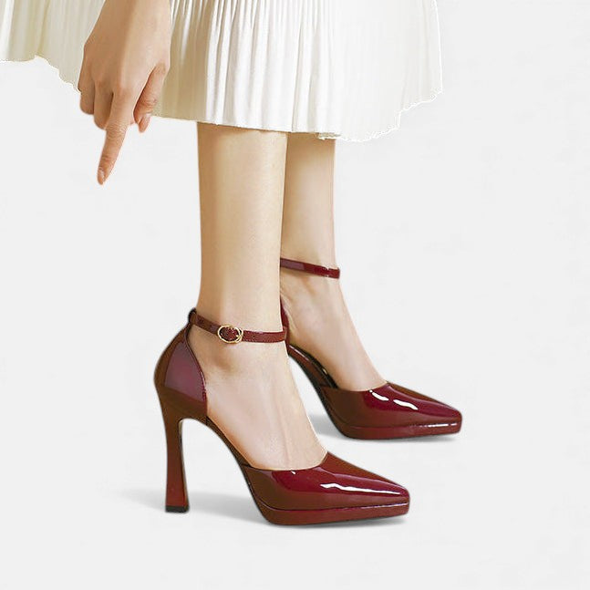 Leder-Pumps Evette