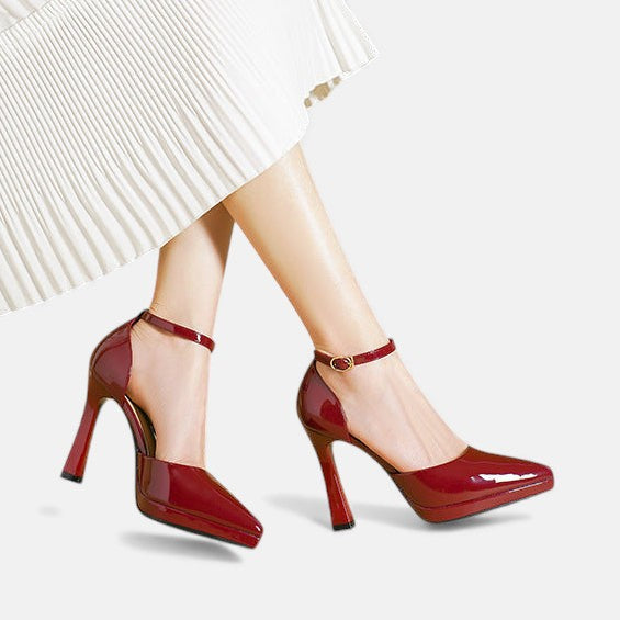 Leder-Pumps Evette