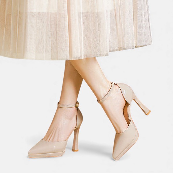 Leder-Pumps Evette