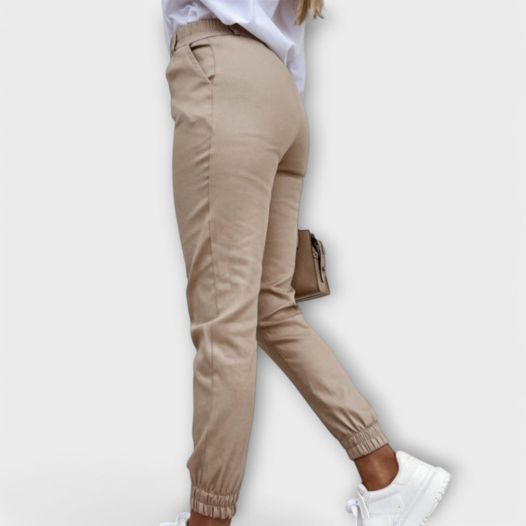 Melania - Spodnie Damskie Stretch