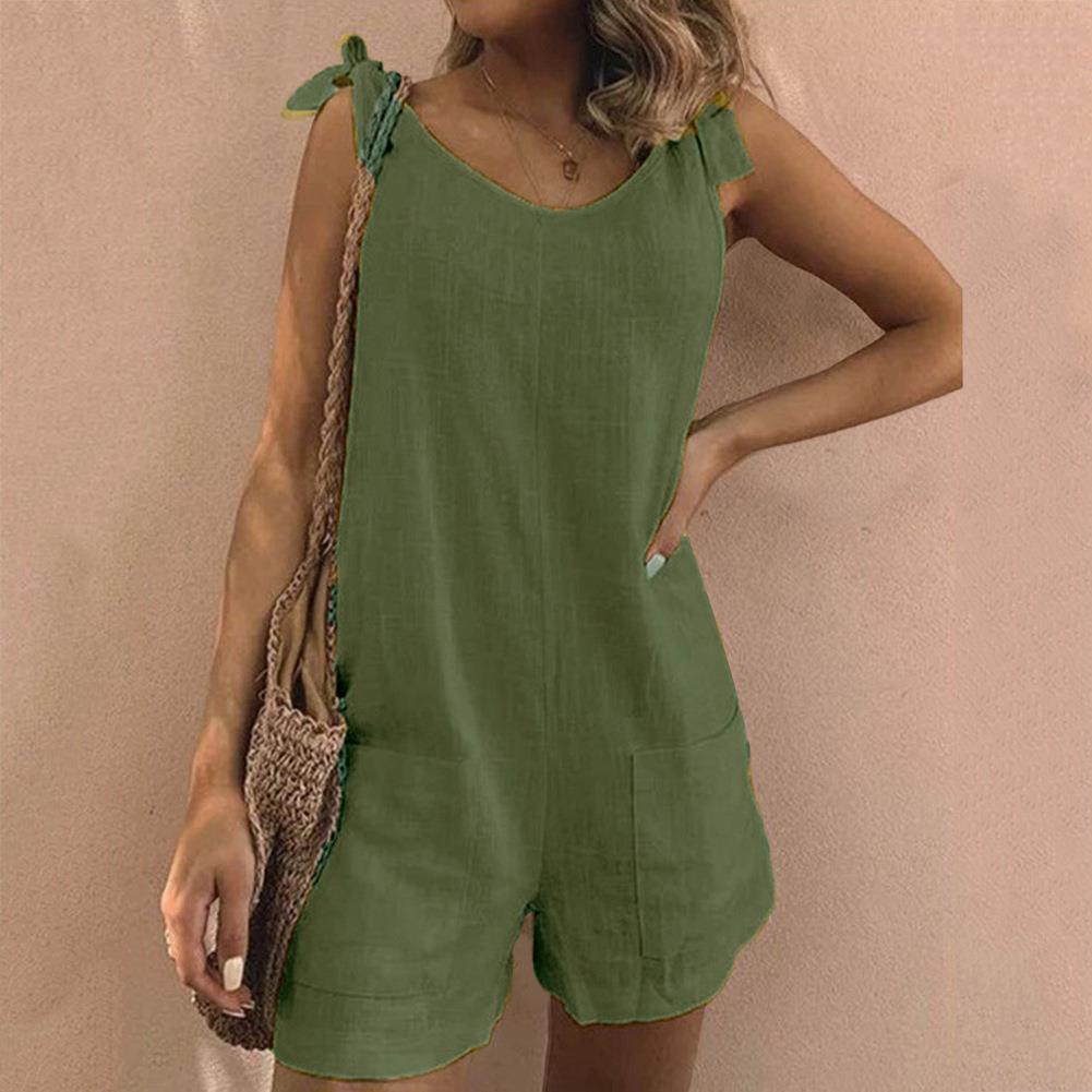Una – Jumpsuit mit Bindeträgern